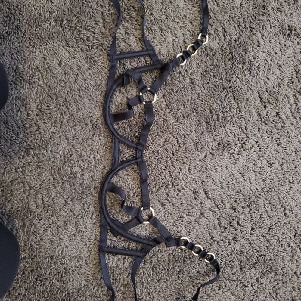 VERY SEXY Unlined Strappy Balconette Bra medium